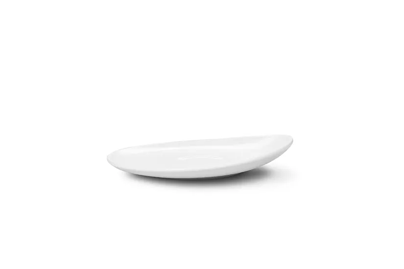 Ariane Porcelain AVCARNA70014016 China Saucer, 6.5" Round Porcelain, Oxide Pearl White, 12/Case