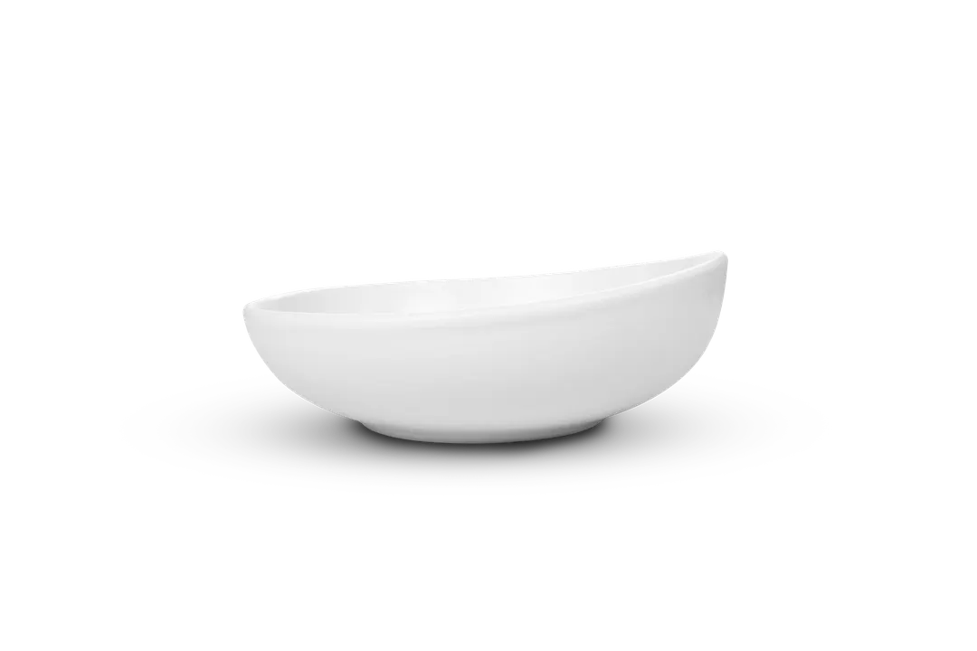 Ariane Porcelain AVCARNA70022026 Bowl, 10" Diameter, Oxide Pearl White Porcelain - 3/Case