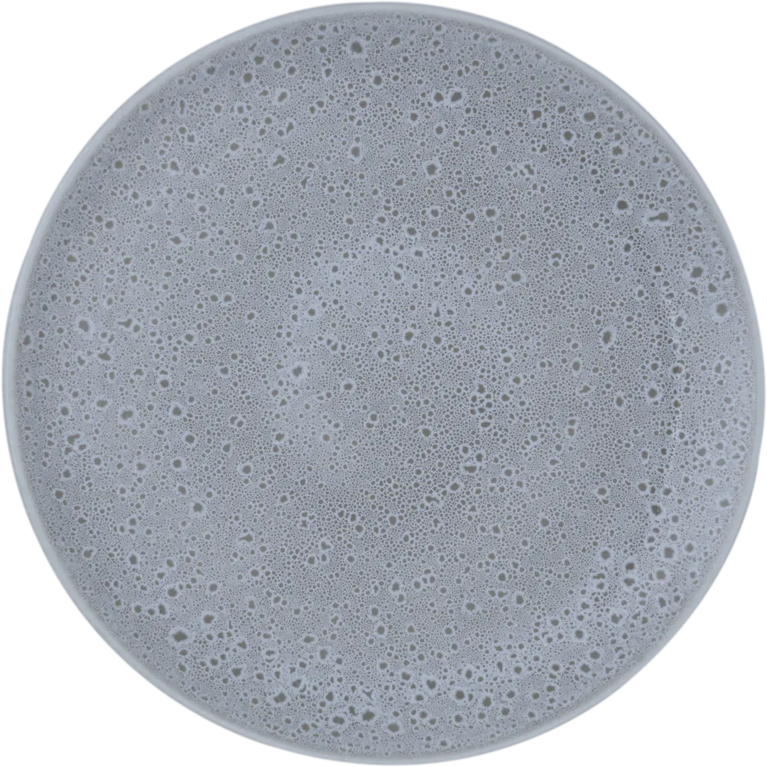 Ariane Porcelain AVCARNC79011029 Round Rimless Plate, 11 3/7" (29 Cm), Pistachio Porcelain - 6/Case