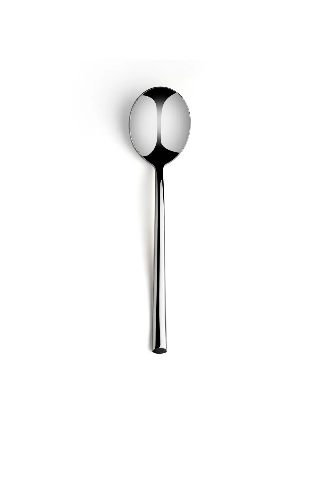 Ariane Porcelain CHEL140ARN108 7"-8" 18/10 Stainless Steel Heavy Weight Bouillon Spoon - 12/Case