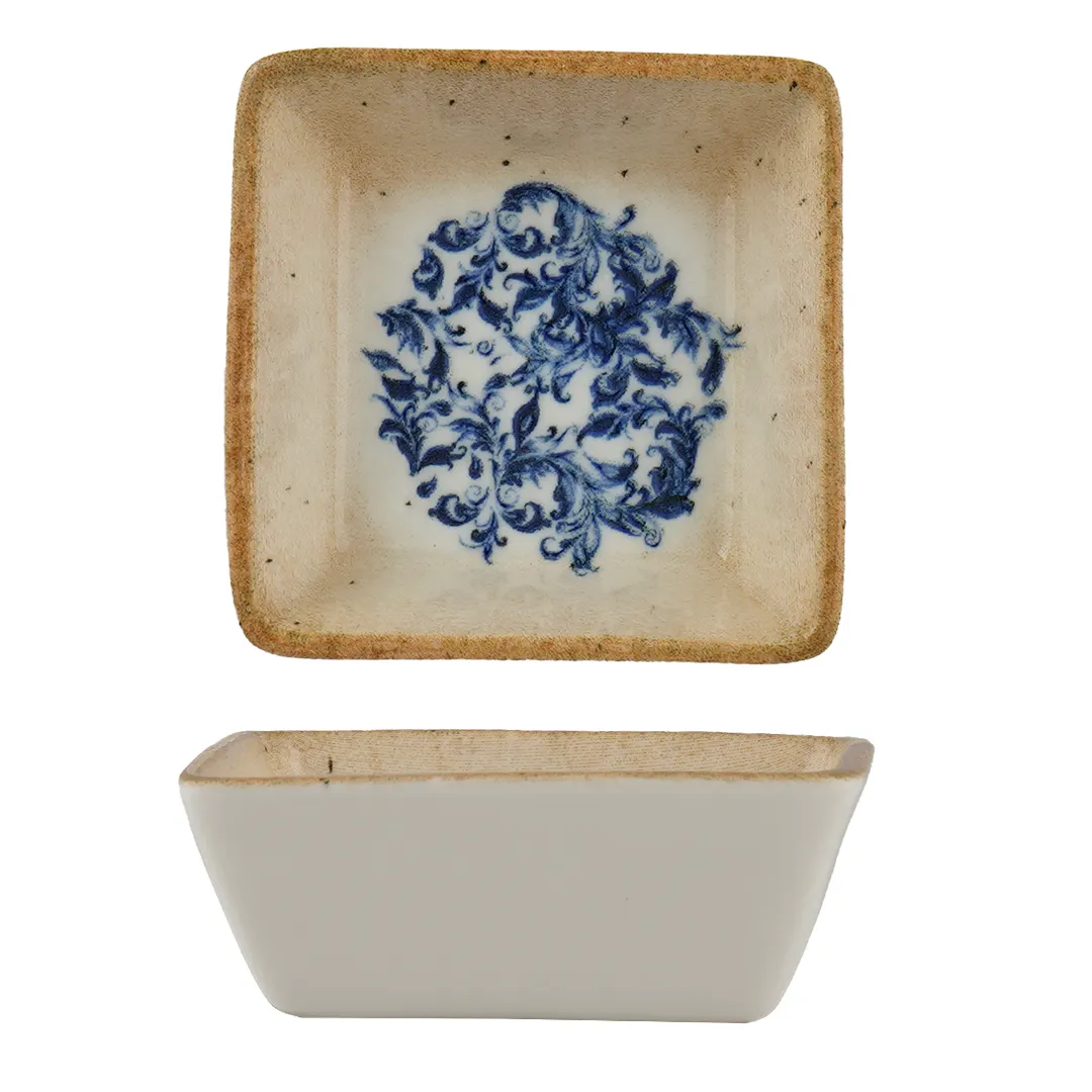 Ariane Porcelain DMNARN11K101002 Miniature Round China Plate, 2 3/4" x 2 3/4", 18/Case