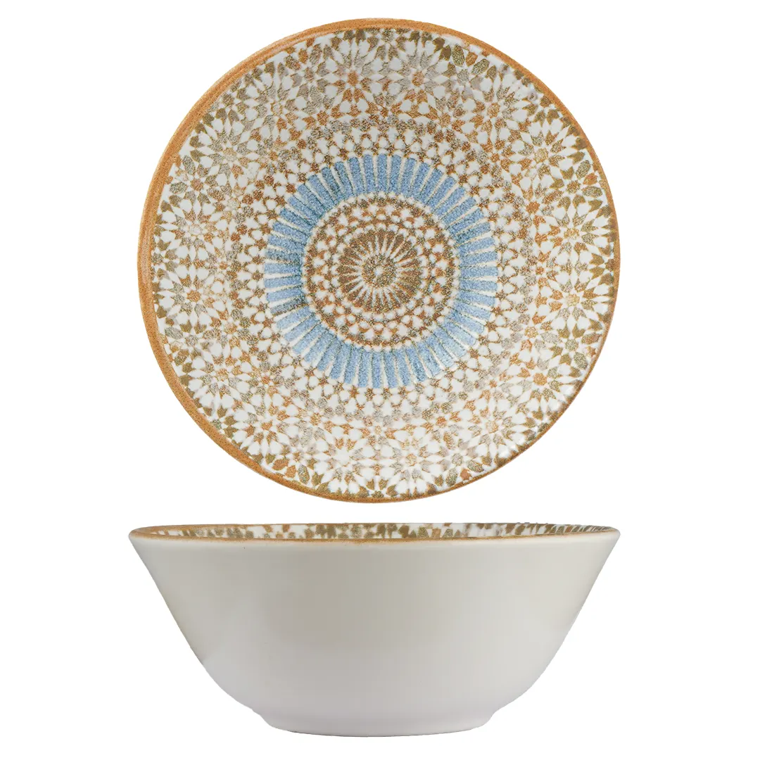Ariane Porcelain DPRARN05Z029011 Tangier Bowl, 4 1/2" (11.5 Cm), Porcelain, Case of 12 Pcs