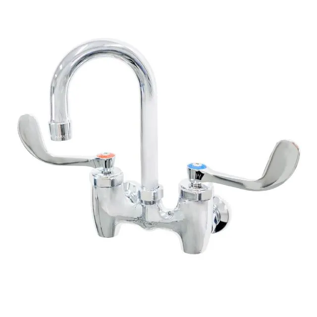 Fisher 90470 Kitchen Sink Faucet, Backsplash Mount, 4" Centers