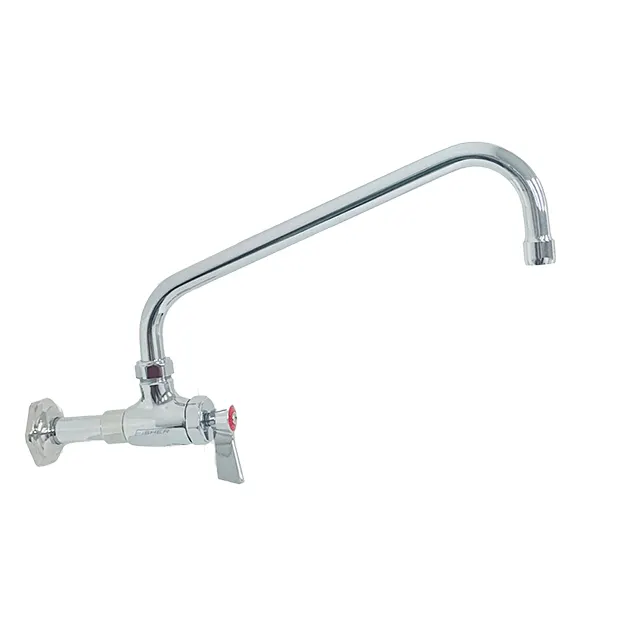 Fisher 91190 Chinese Range Faucet, with Short Nipple & 12" Swing Spout