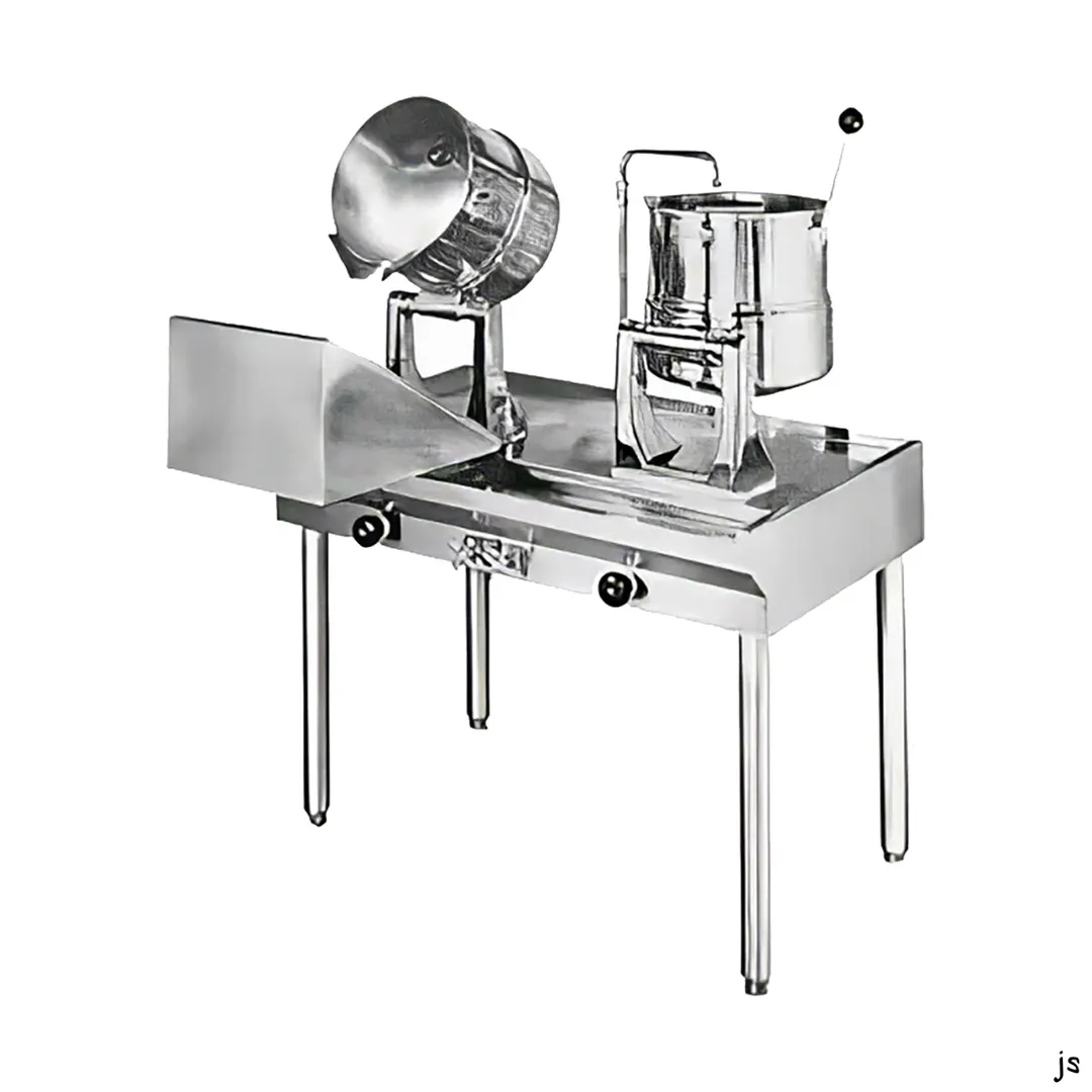 Groen 137450 15 Gallon Floor Tilting 2/3 Steam Jacketed Direct Steam Kettle Cabinet Assembly