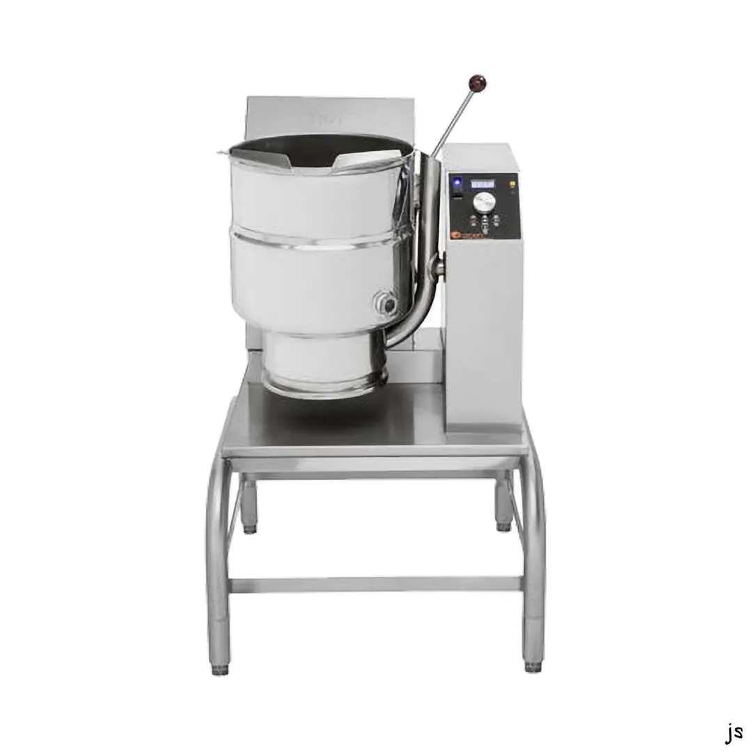 Groen TDH-20C 5 Gallon Countertop Tilting 2/3 Steam Jacketed Gas Kettle, 31.000 BTU