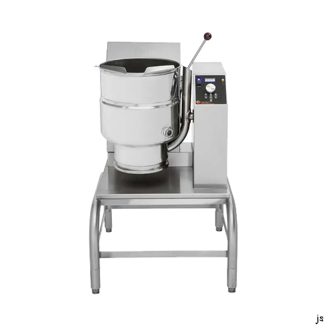 Groen TDH-24A 6 Gallon Countertop Tilting 2/3 Steam Jacketed Gas Kettle, 31.000 BTU