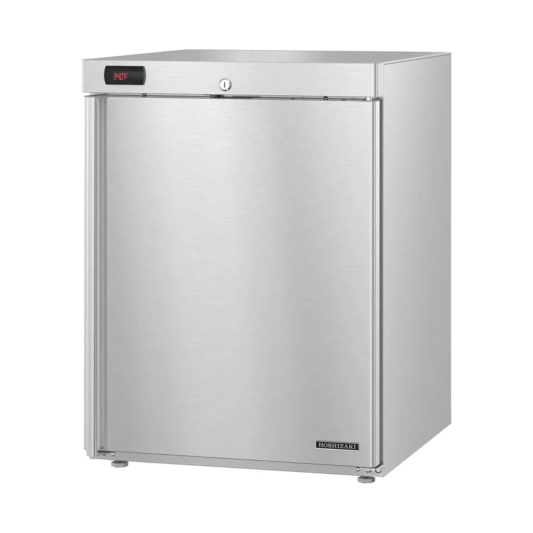 Hoshizaki HR24C 23"W Compact One Solid Door Undercounter Reach-in Refrigerator - Open box