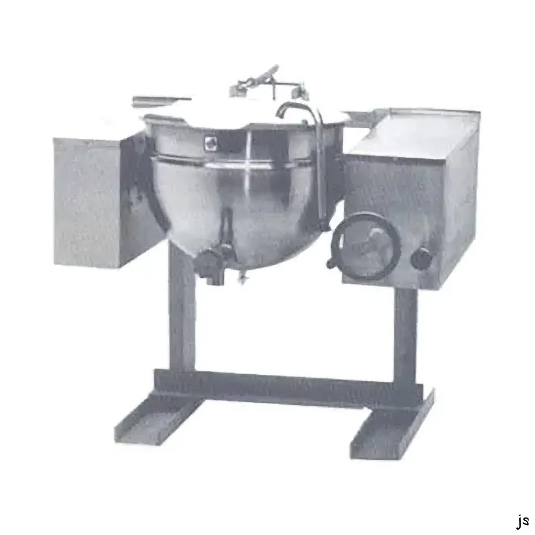 Legion TWWC-60 60 Gallon Wall Mount Tilting 2/3 Steam Jacketed Direct Steam Kettle