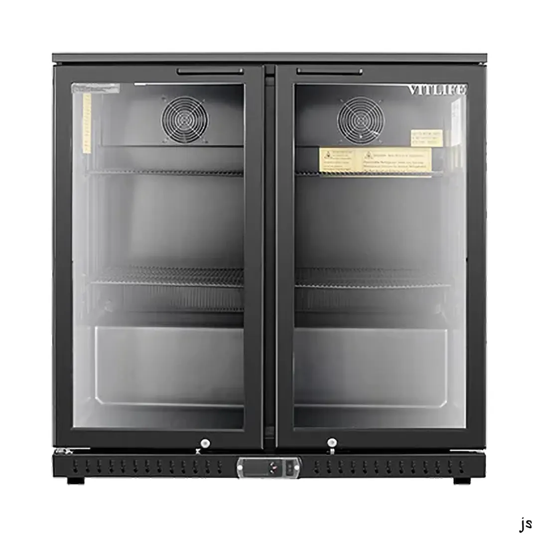 Vitlife Commercial VBBD-238H 35" Back Bar Cooler, 7.5 Cu Ft