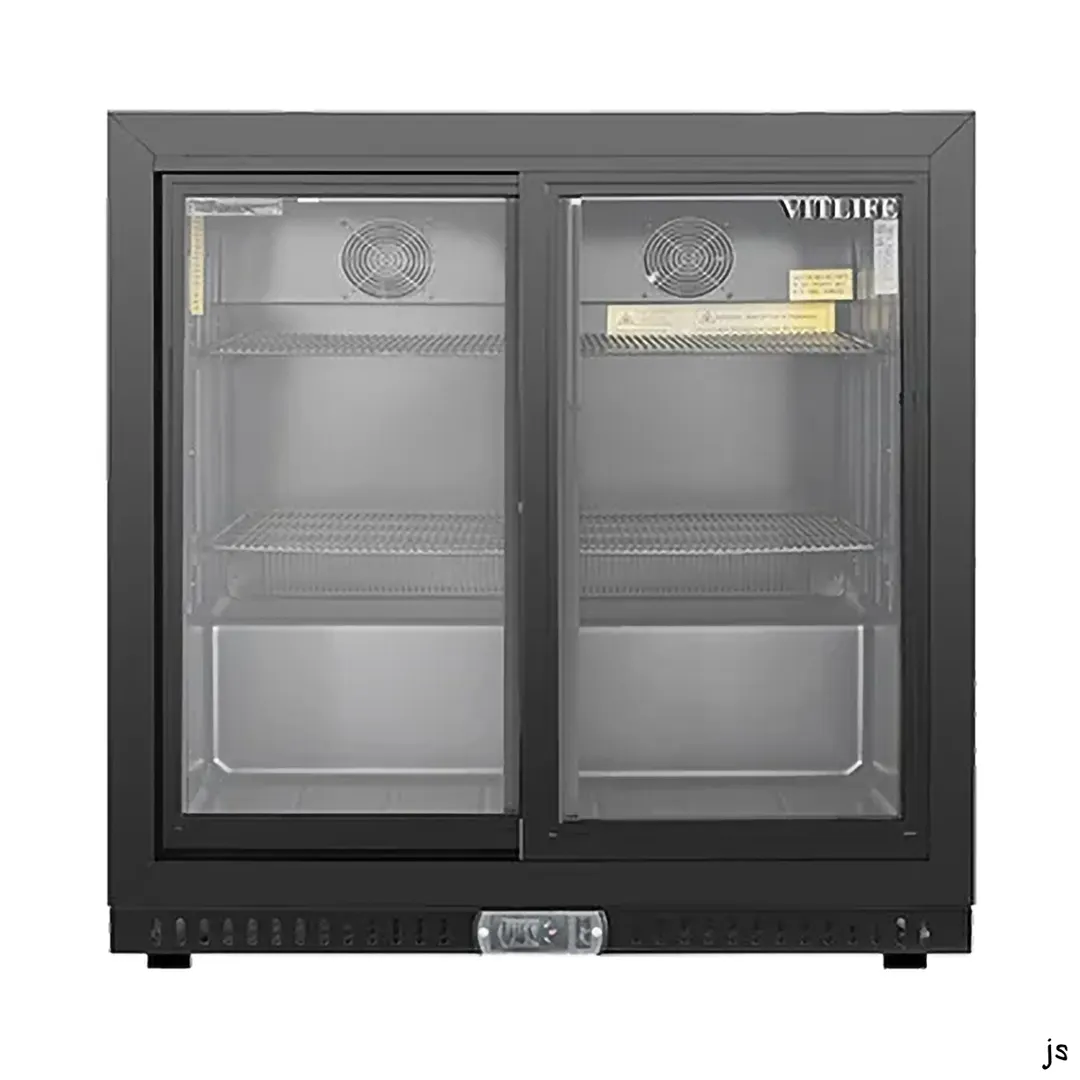Vitlife Commercial VBBD-238S 35" Back Bar Cooler, 7.5 Cu Ft
