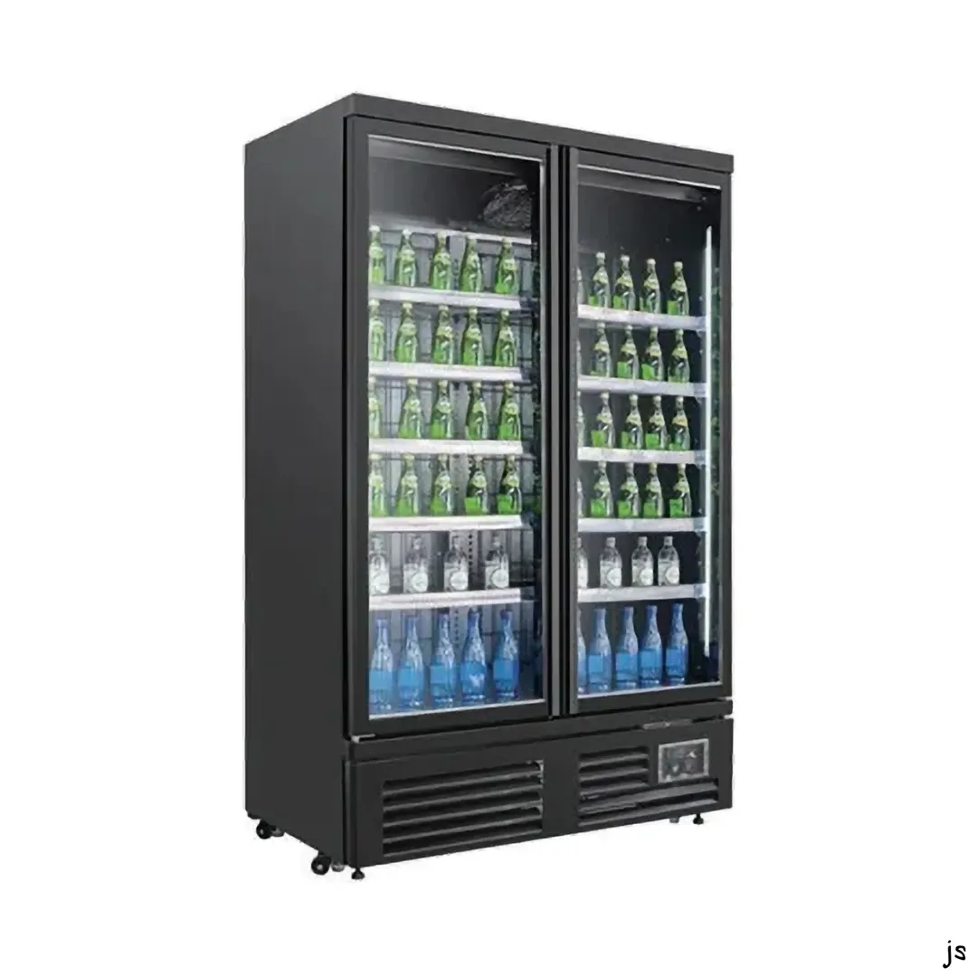 Vitlife Commercial VKDC-P1373TG 50" 2-Glass Door Merchandiser Refrigeration, 28.6 cu. ft.