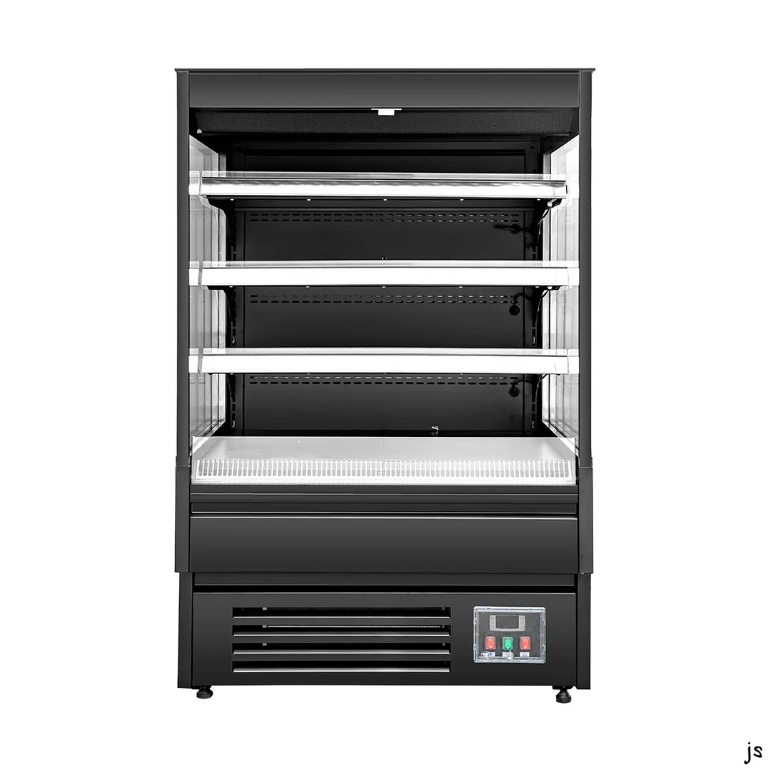Vitlife Commercial VKMD-P0970SS 36" Self-Serve Open Air Merchandiser, 3 Shelves, 7.6 cu. ft.