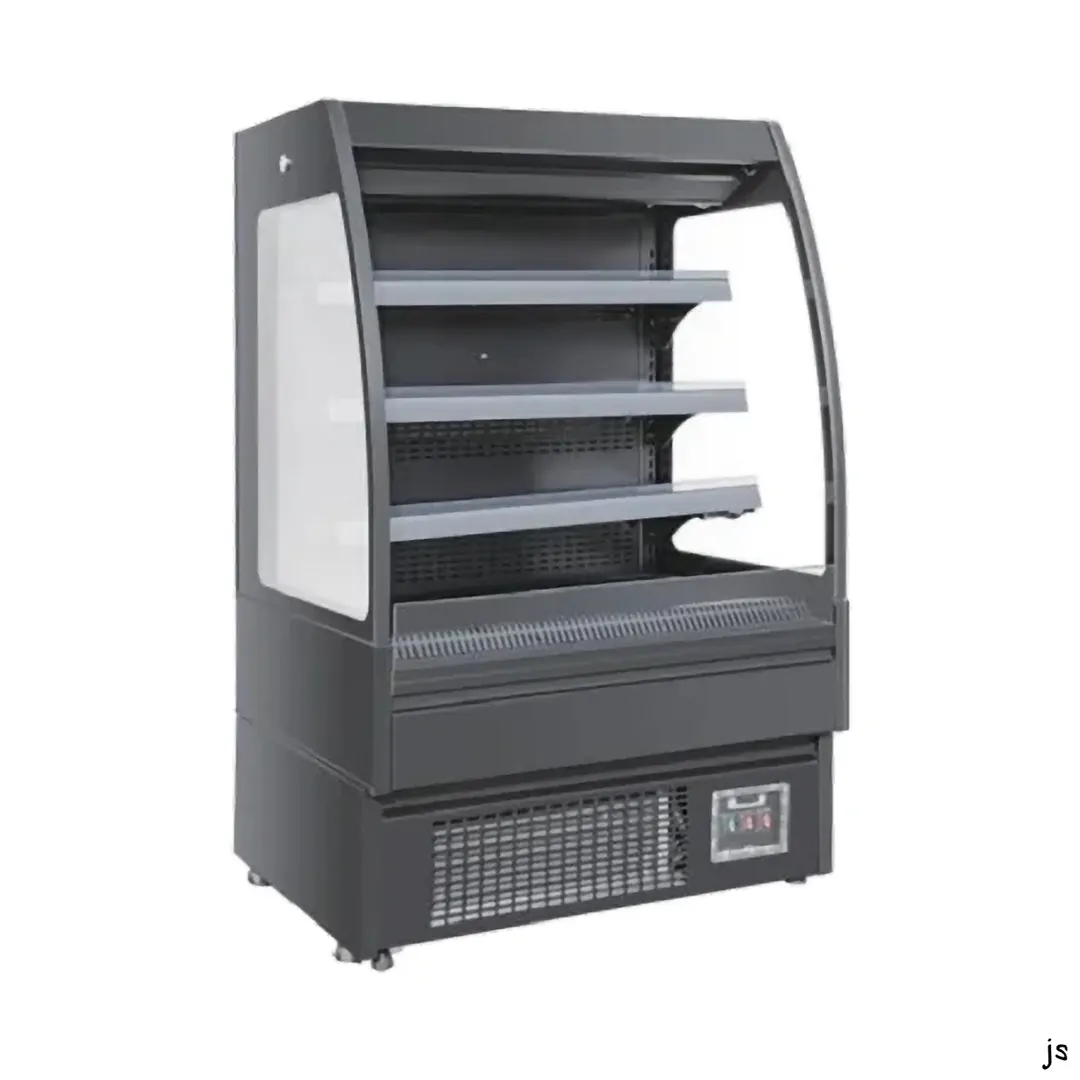 Vitlife Commercial VKMD-P1570SR 59" Semi Multideck Open Air Merchandiser Cooler, 12.5 cu. ft.