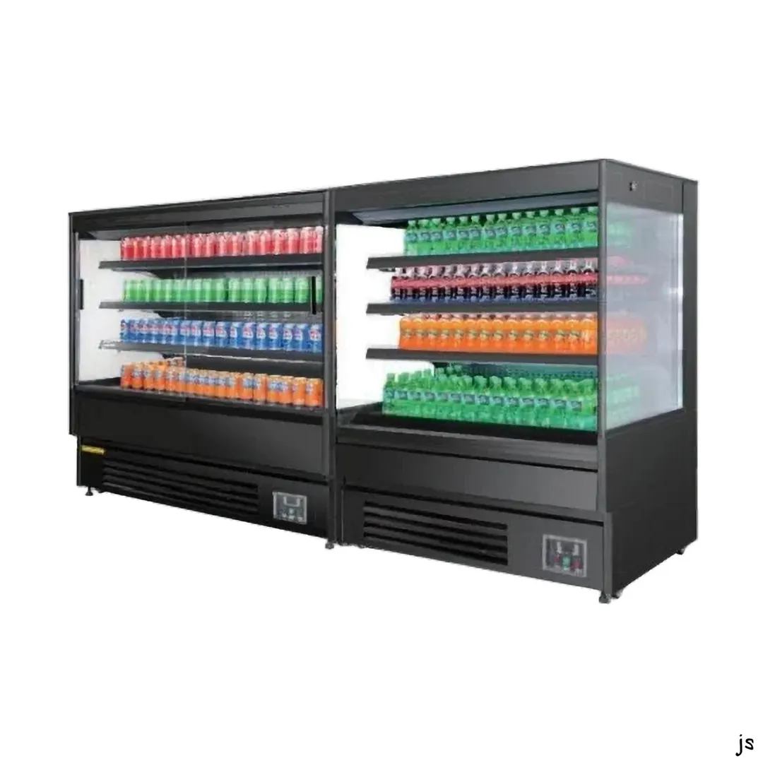 Vitlife Commercial VKMD-P1570SS 60" Horizontal Open Air Merchandiser, 12.5 cu. ft.
