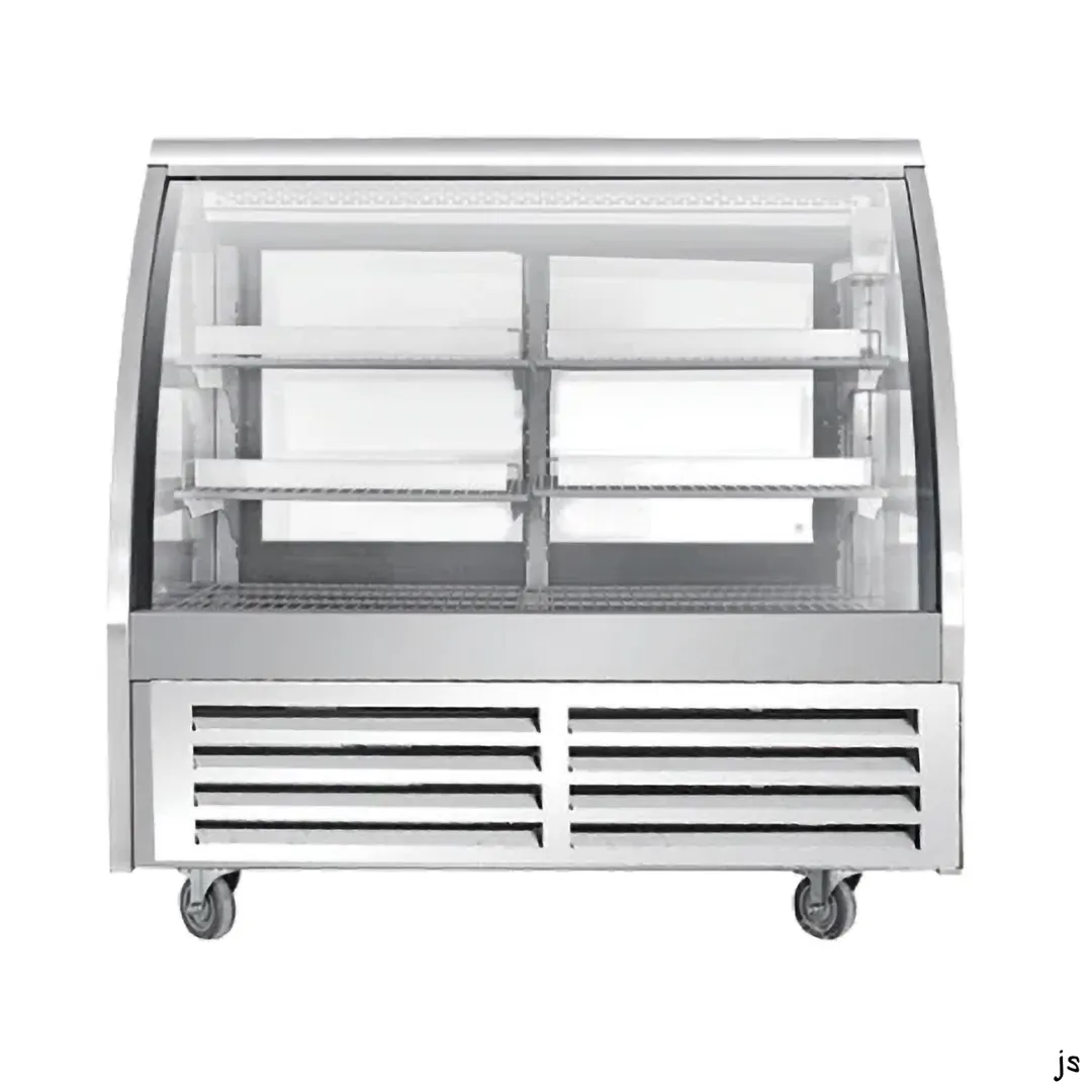 Vitlife Commercial VKSC-P1808RCUS 70.9" Gravity Coil Deli Case, 21.5 cu ft, 2 Shelves