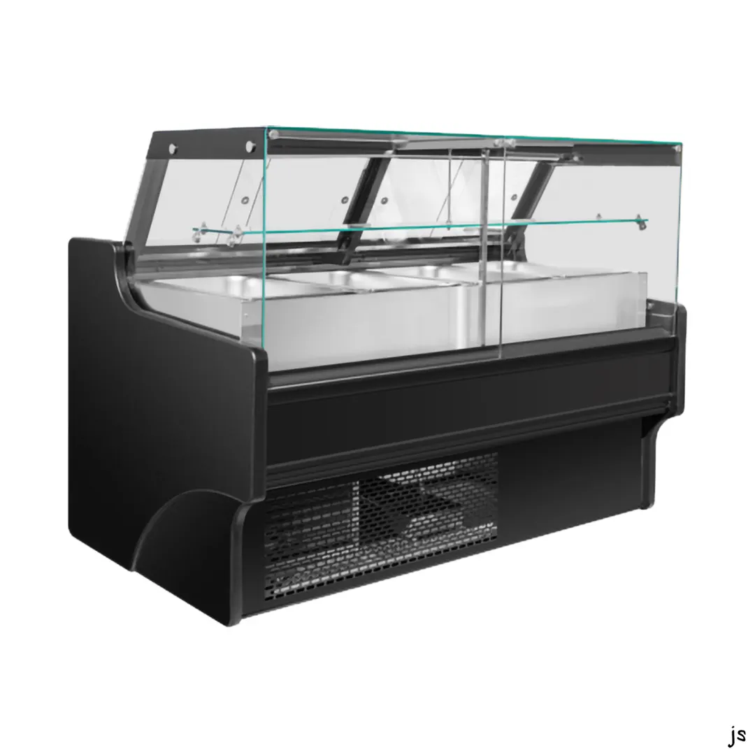 Vitlife Commercial VKSC-P2609SCD 102" Refrigerated Bakery Display Case, 17.7 Cu Ft