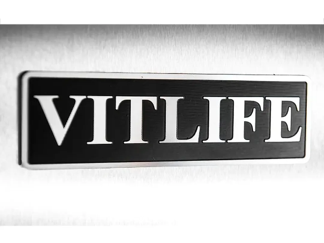 Vitlife Commercial VRB27FG 27" 1-Solid Door Reach-In Freezer, Bottom Mounted, 21 cu. ft., Stainless Steel