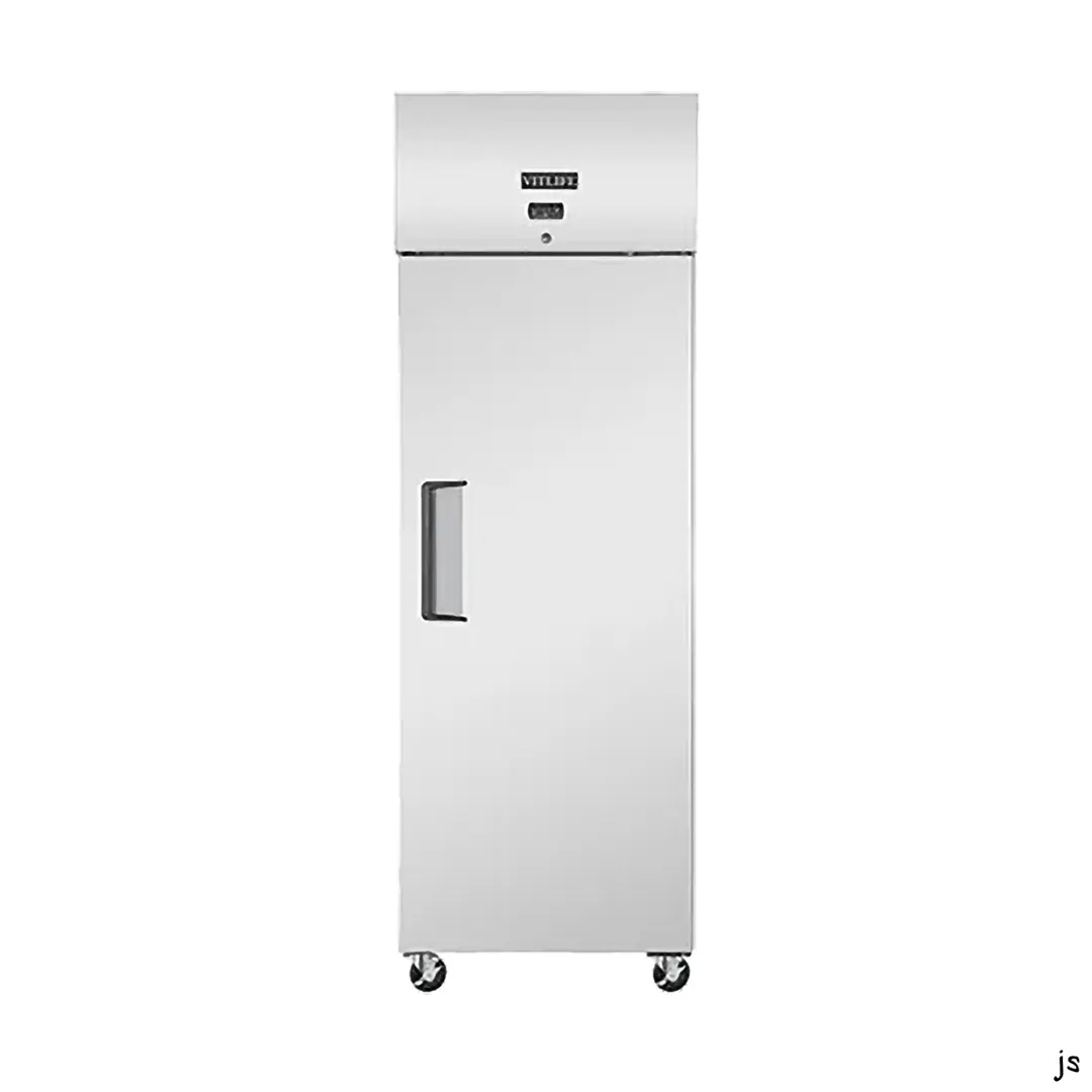 Vitlife Commercial VRT27R 27" 1-Solid Door Reach‑In Refrigerator, 21 cu. ft., Top Mounted Refrigeration