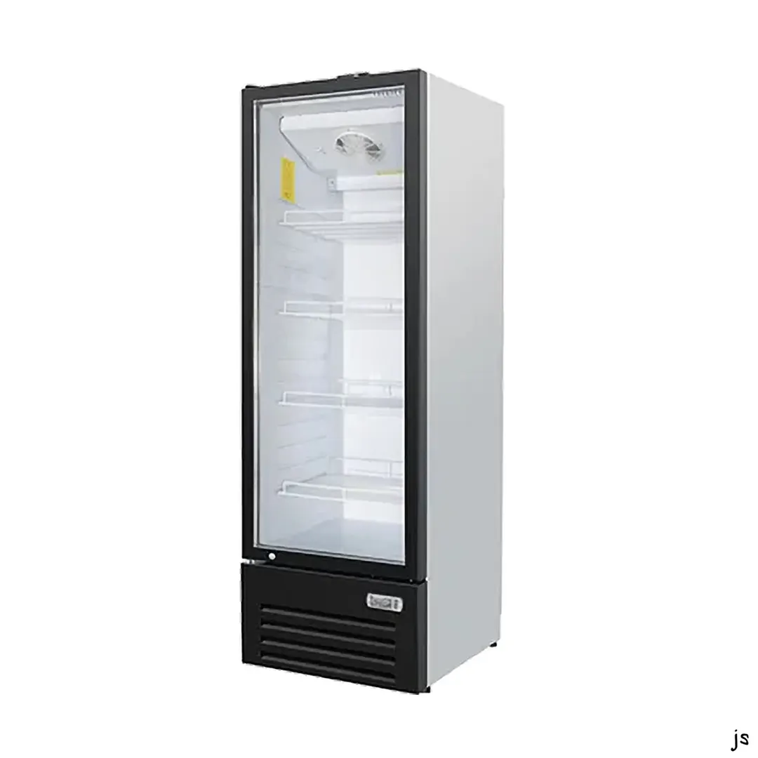 Vitlife Commercial VSC498VTW 28" 1-Glass Door Merchandiser Refrigerator, Bottom Mount, 16.9  cu. ft.