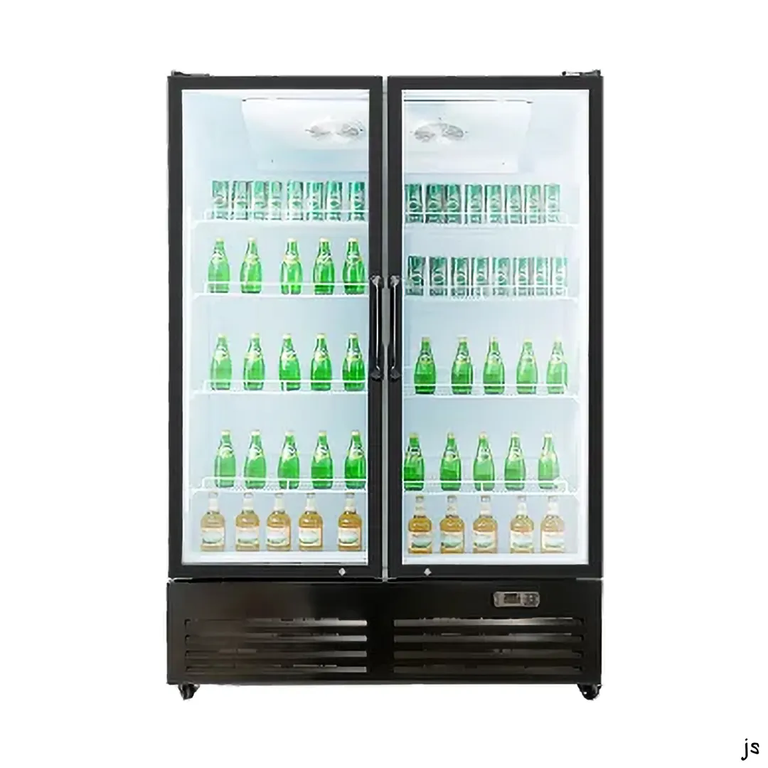 Vitlife Commercial VSC798VTW 40" 2-Glass Door Merchandiser Refrigerator, 26.5 cu. ft.