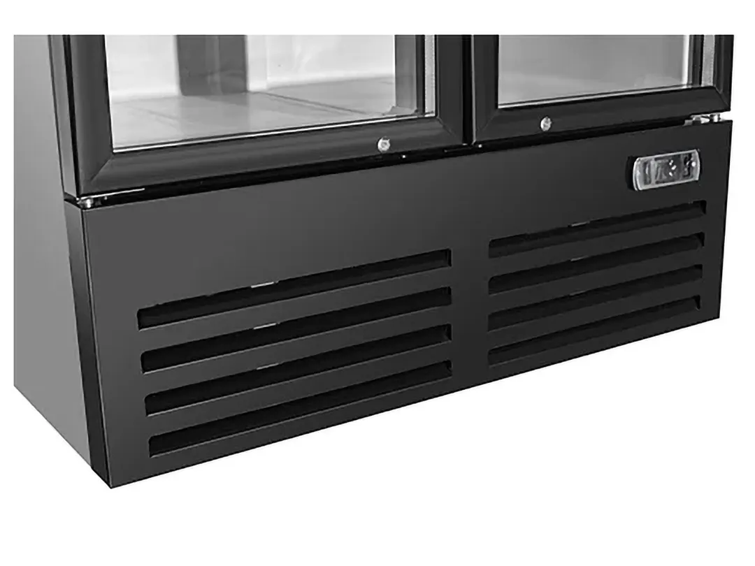 Vitlife Commercial VSC798VTW 40" 2-Glass Door Merchandiser Refrigerator, 26.5 cu. ft.