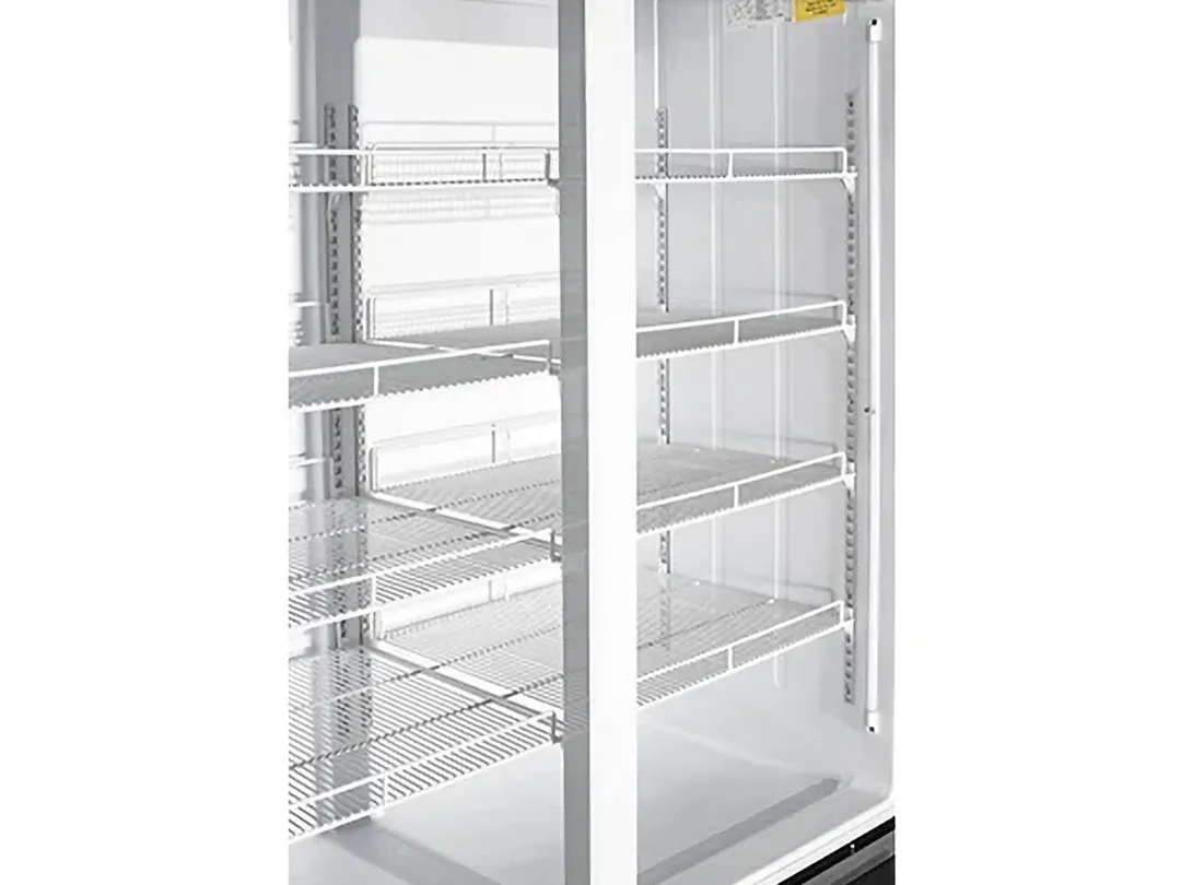 Vitlife Commercial VSC798VTW 40" 2-Glass Door Merchandiser Refrigerator, 26.5 cu. ft.