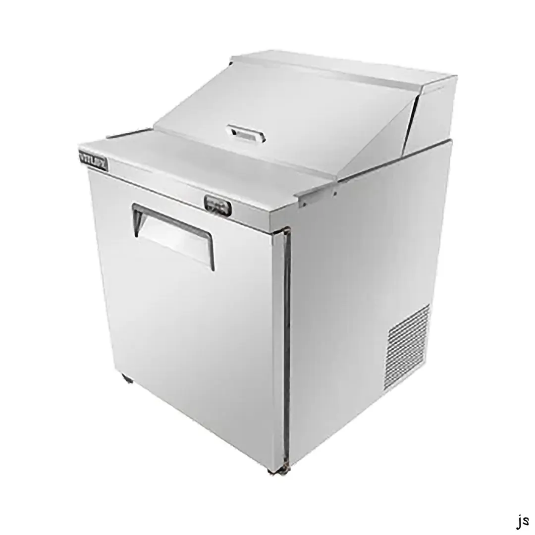 Vitlife Commercial VSP29 60" 1-Section Refrigerated Sandwich / Salad Prep Table, 7.6 cu. ft.