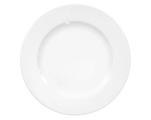 Seltmann 001-154013 China Plate - 7.9" Round Flat White Porcelain Dinnerware Plate