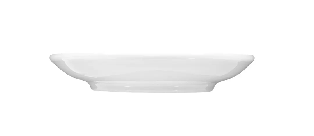 Seltmann 001-176734 Meran Round China Saucer, 4.7" Diameter, White Gloss Finish