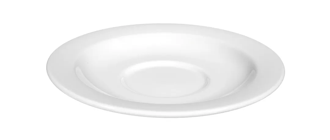 Seltmann 001-181154 Meran Combi Saucer, 6.4" Diameter Round White China Dinnerware