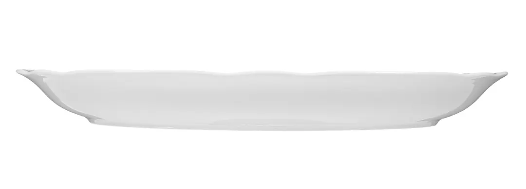Seltmann 001-606215 Oval Porcelain Platter, 13.78" (13") Oval Shape, Salzburg White Finish - 1/Each