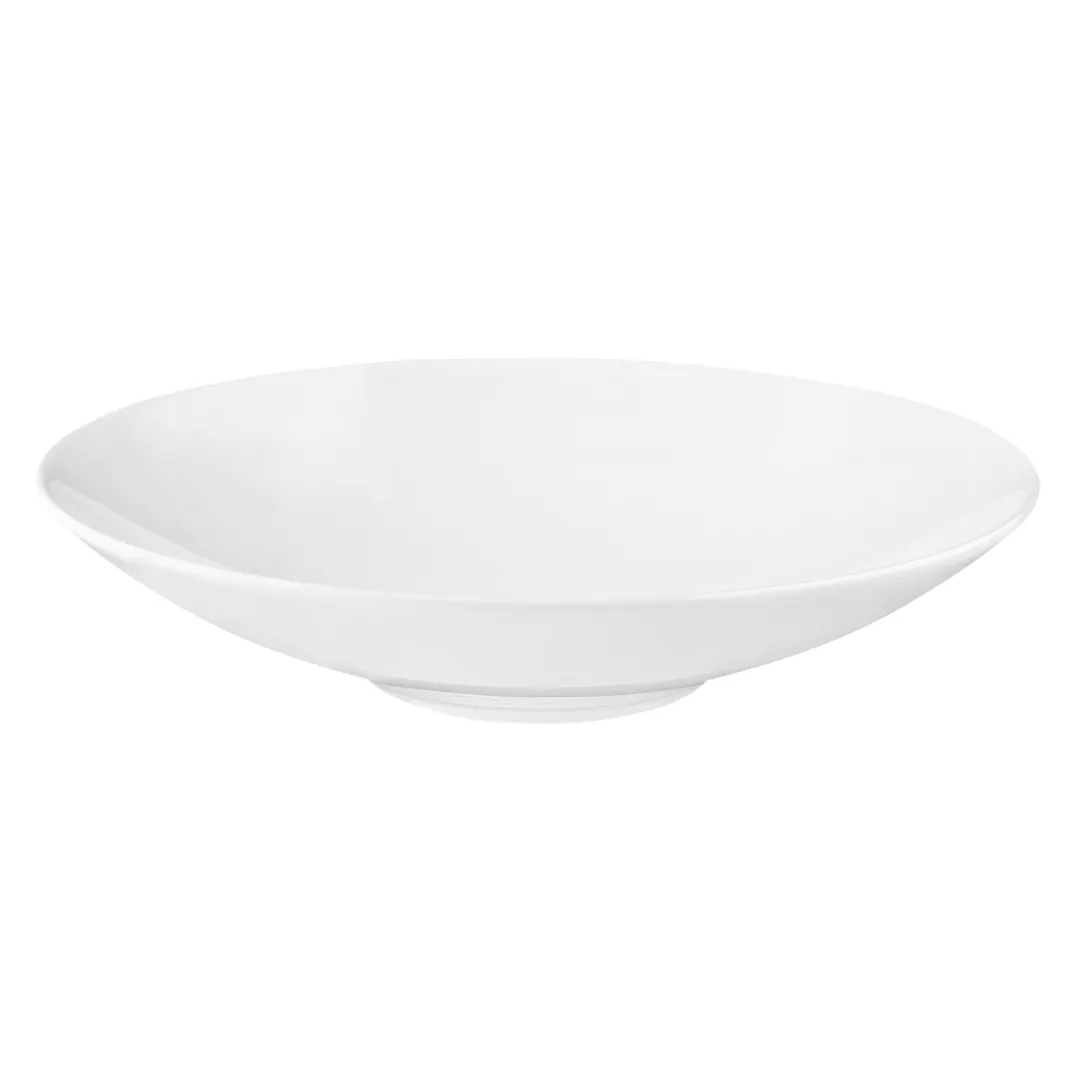 Seltmann 001-729473 Round Porcelain Dinner Bowl, 9" Diameter, White, General Use, Coup Fine Dining