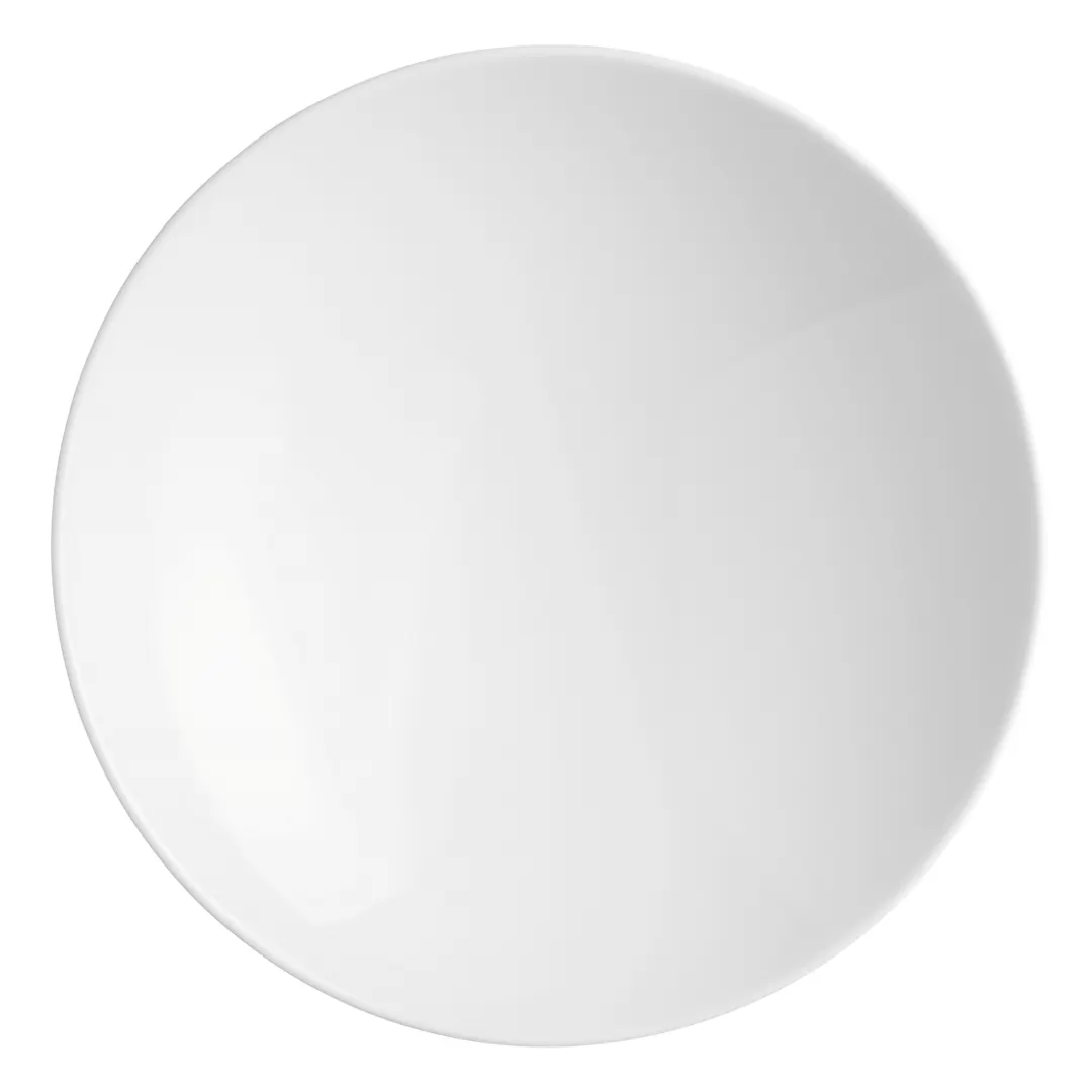 Seltmann 001-729473 Round Porcelain Dinner Bowl, 9" Diameter, White, General Use, Coup Fine Dining