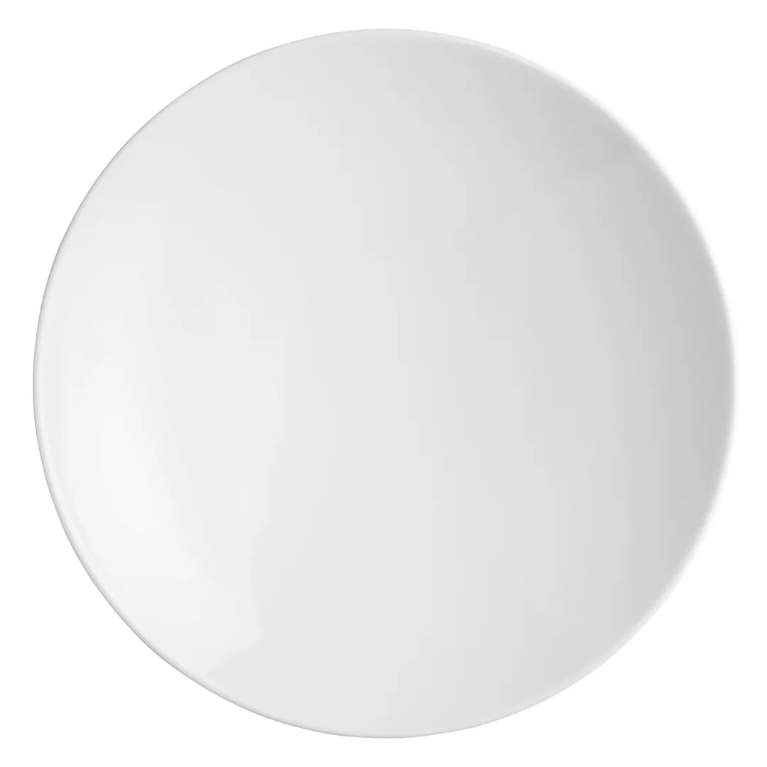 Seltmann 001-729475 Round Porcelain Dinner Bowl, 11" Diameter, White, Fine Dining Style, General Use