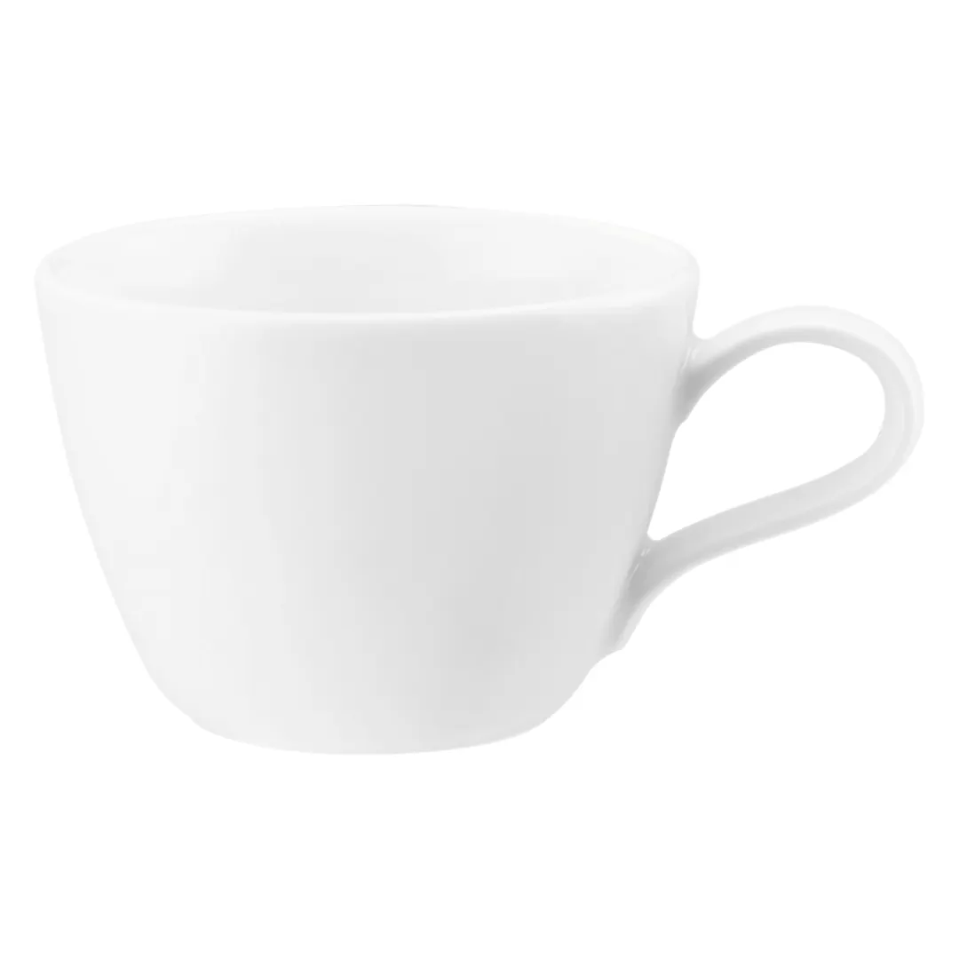 Seltmann 001-742667 Fine Dining Porcelain Cup, 7.44 oz (5‑7 oz) Capacity, White, Dishwasher Safe