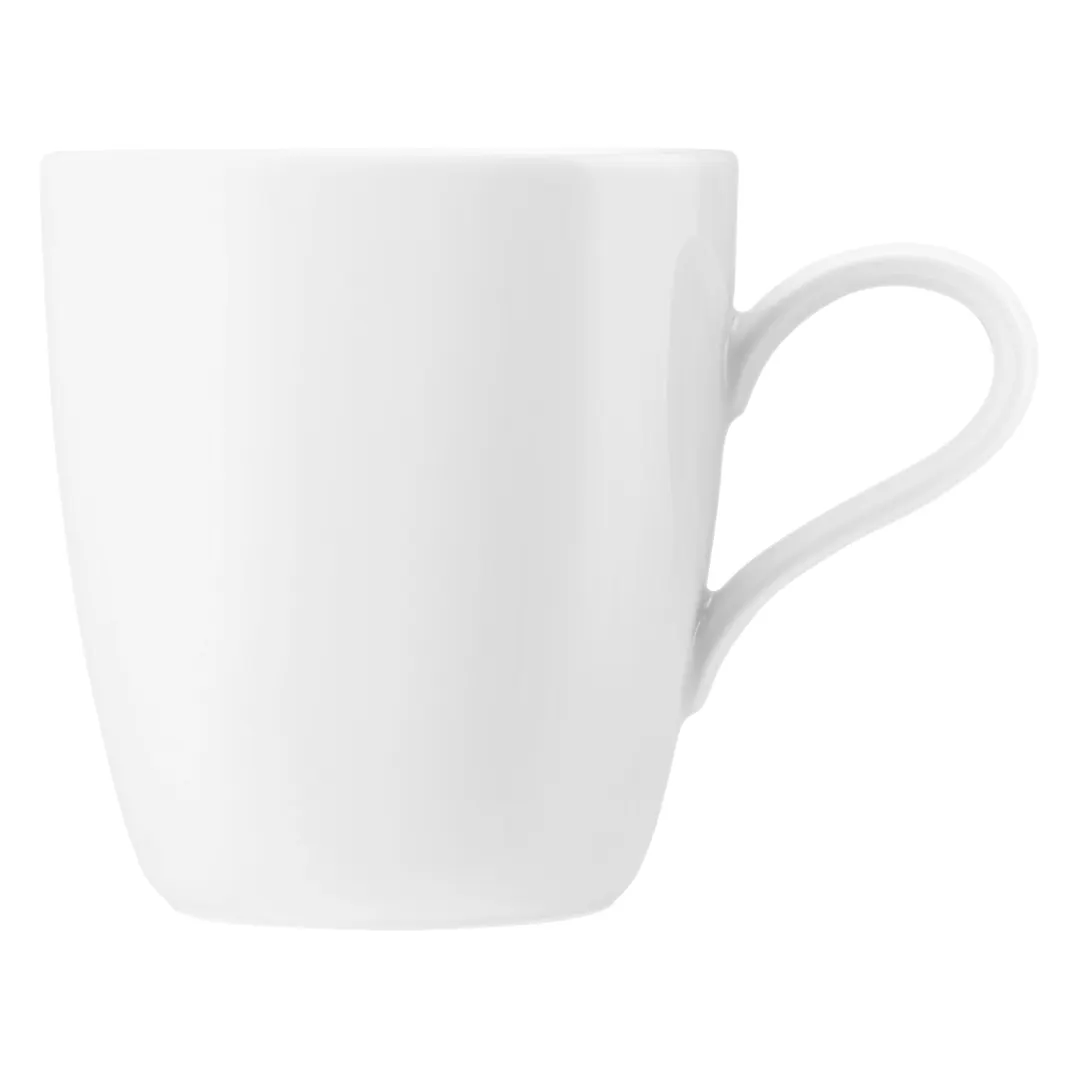Seltmann 001-742669 China Mug, 9.5oz (8-9oz) Porcelain, Non‑Stackable, Coup Fine Dining Style