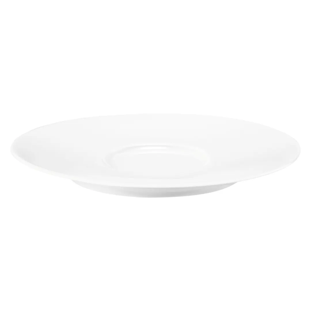Seltmann 001-742674 - 6½" Round Porcelain Saucer, White Fine Dining China, 6.5" to 6.99" Diameter