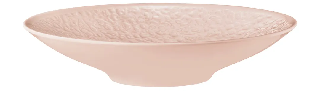 Mikasa 001-773861 Seltmann Bowl, 10.3", 40.6oz, Relief, Pink, Porcelain, Nori - 1/Each