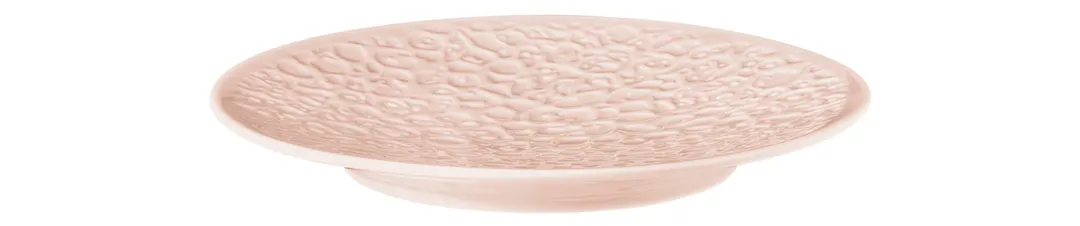 Mikasa 001-773862 China Plate, 6.54", Relief, Pink, Porcelain, Nori - MIK-001-773862