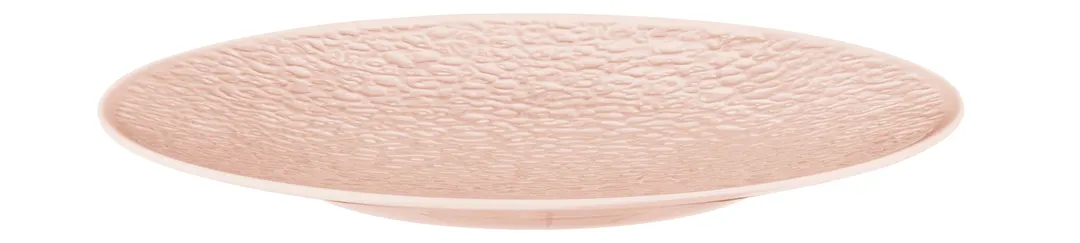 Mikasa 001-773863 China Plate, 8.46" Relief, Pink, Porcelain, Nori - Dishwasher Safe