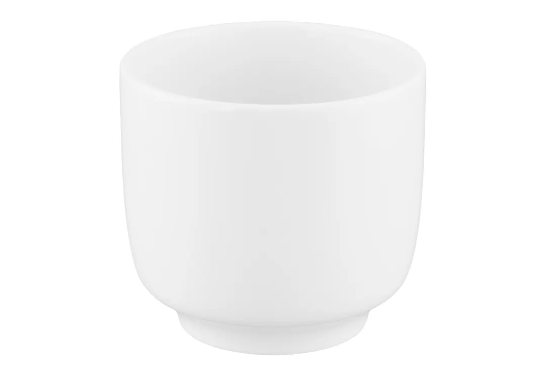 Seltmann 001-776254 - White Porcelain Cup 3.31" 7.1 oz Handless Dinnerware, China Style
