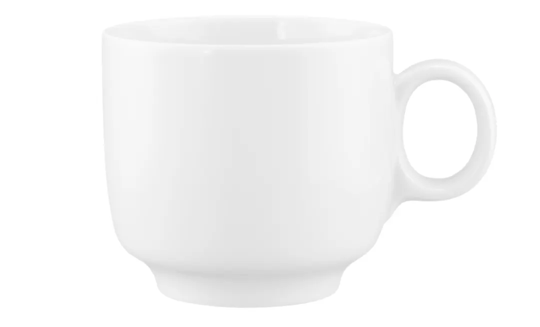 Seltmann 001-776257 China Mug, 4.69" White Porcelain, 11.1 oz Capacity, Sento Style