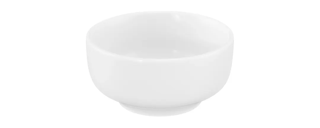 Seltmann 001-776265 - Round White Porcelain Bowl, 3" (3.39) Diameter, 4.7 oz Capacity, General Usage