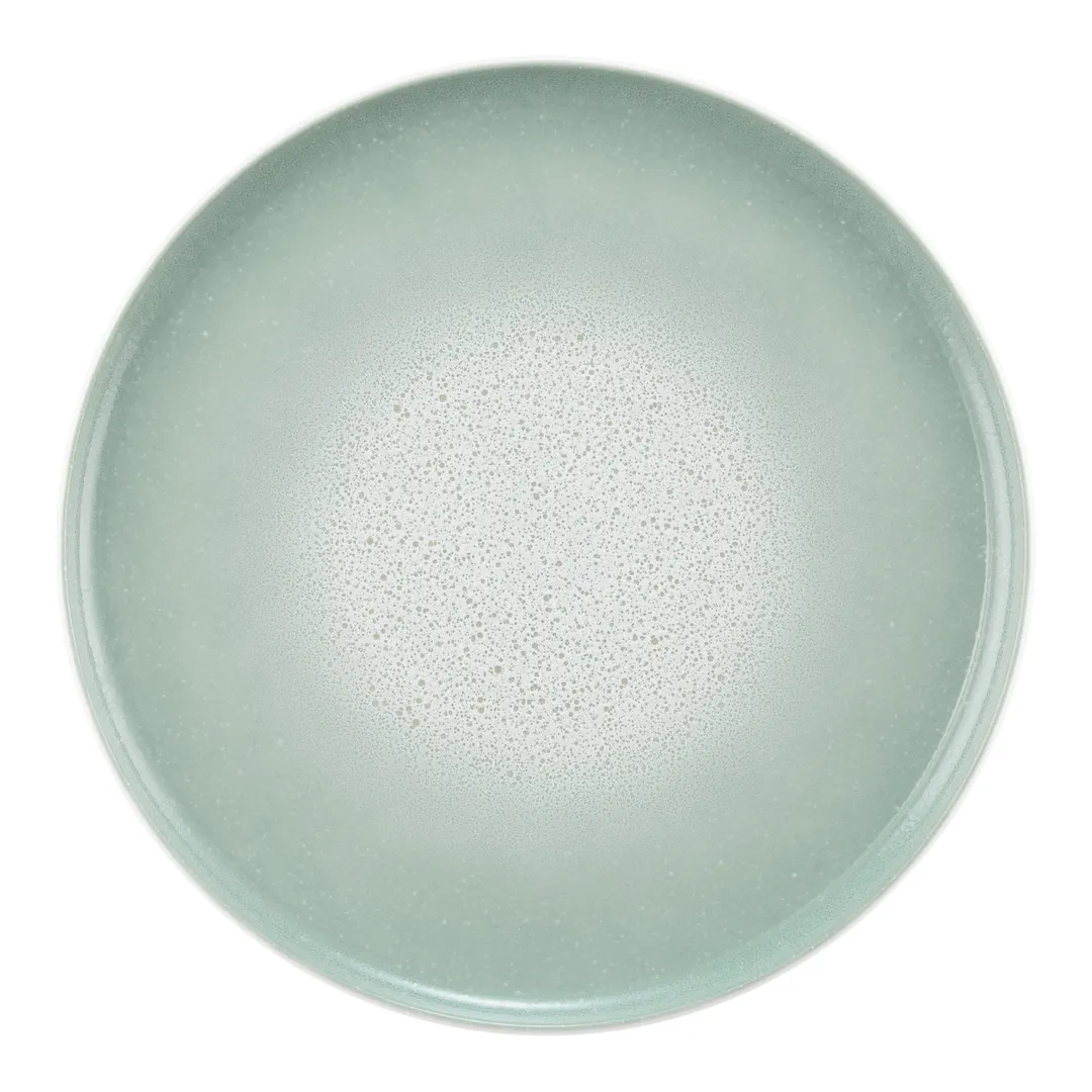 Seltmann 001-776764 SM Coupe Plate, 10 3/4" Mint Porcelain Dinnerware, Round Rim, Sento Aura Finish