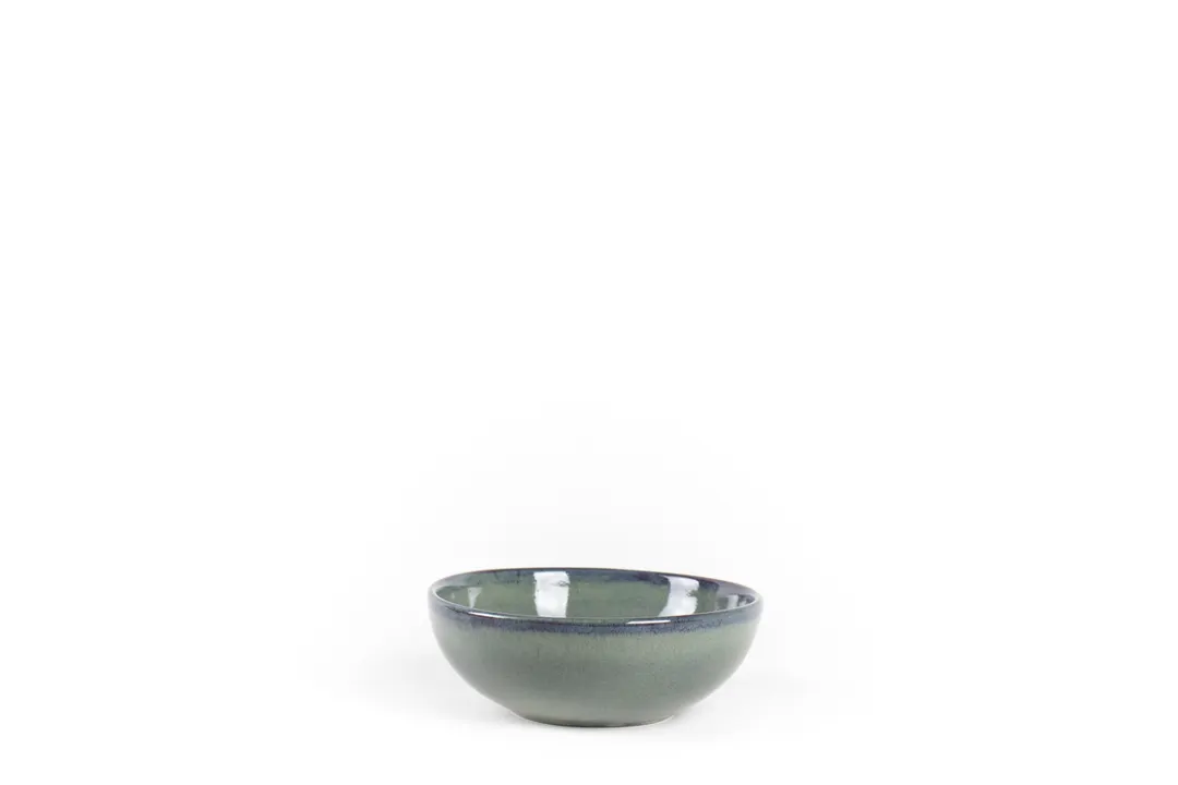 Select Concept 01-86-60 - 16.9oz Green Stoneware Round Bowl, 6.290"W x 6.290"D x 2.170"H