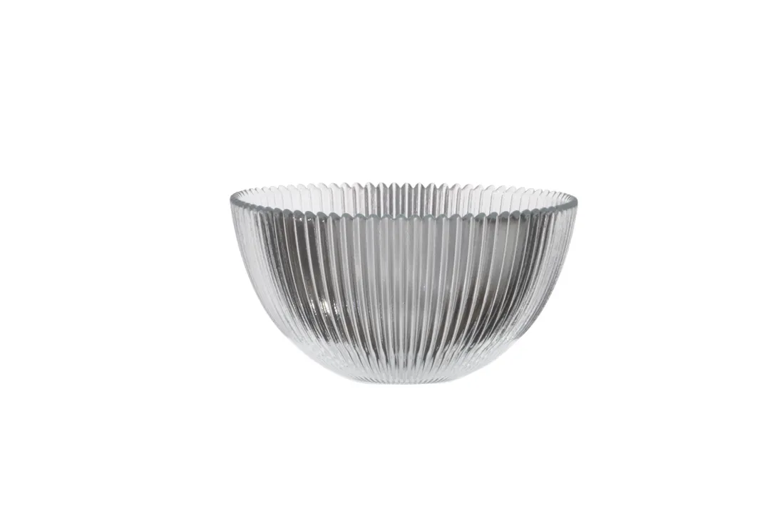 Mikasa 1188-1 Aria Clear Glass Serving Bowl, 9.84", 105 oz., Dishwasher Safe