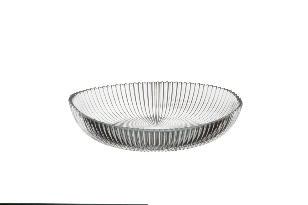Mikasa 1951-1 Aria Clear Glass Serving Bowl, 10.04", 34 oz., Dishwasher Safe