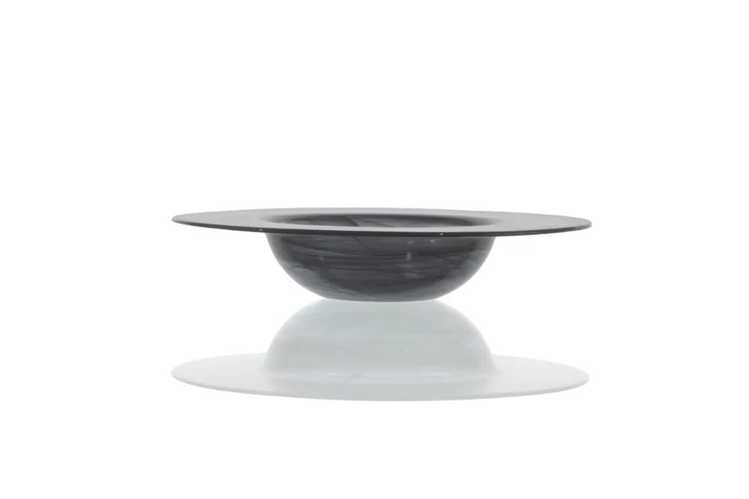 Ardacam 1983-43 Glass Bowl, 9" Diameter, 16.9 oz Capacity, Black Finish – Ideal for Soup & Pasta