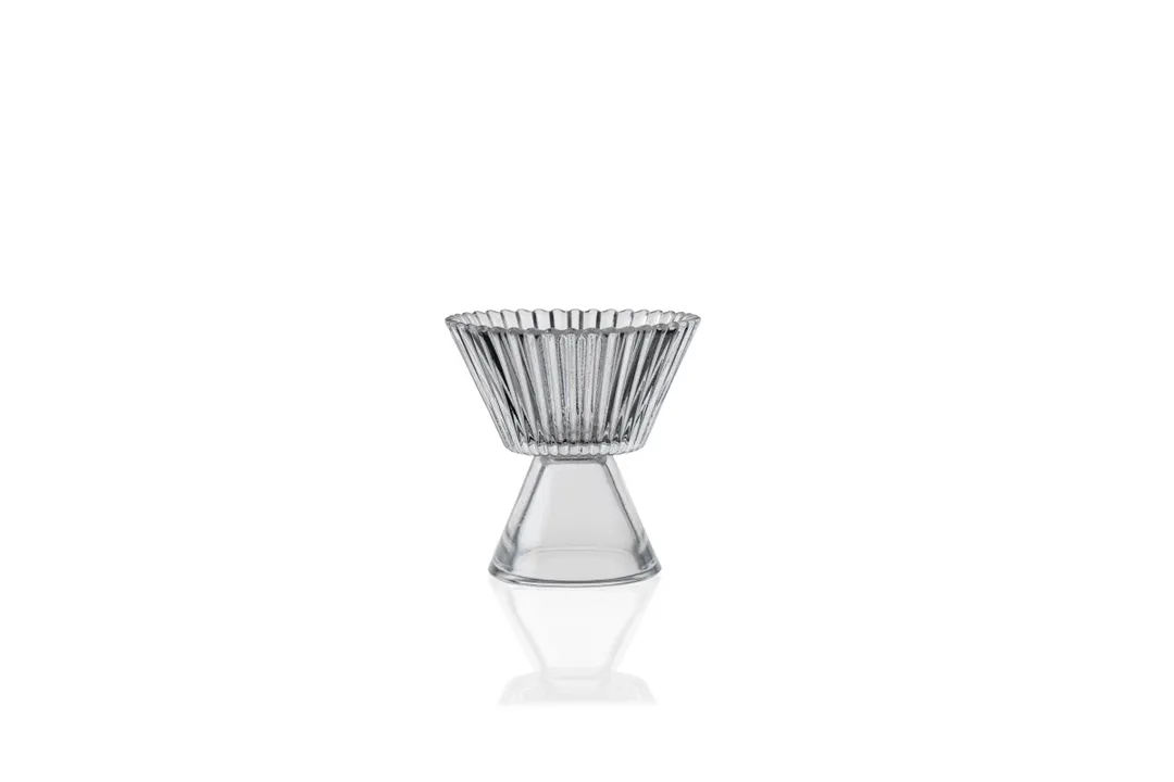 Mikasa 2167F-1576-1 Aria Clear Glass Serving Bowl, 3.94" x 3.94", 5 oz., Dishwasher Safe